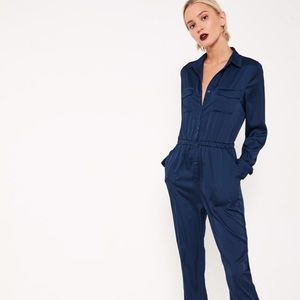 Missguided  satin jumpsuit